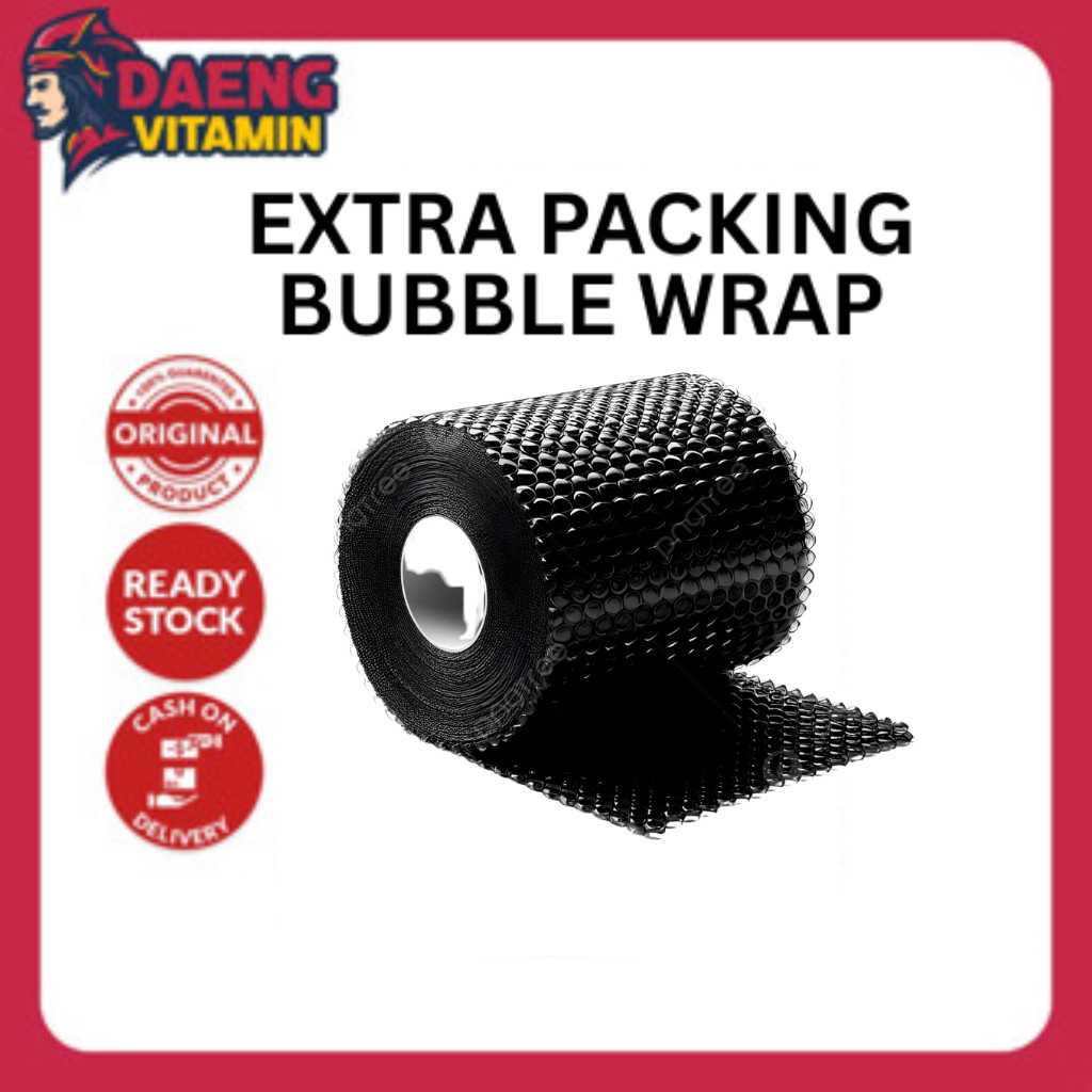 

Tambahan Extra Bubble Wrap – Packing Aman untuk Produk