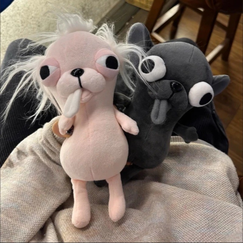 Chihuahua Plush Animals Stuffed Animals Chihuahua Dog Plush Toys Weird Cute Funny Doll Ornaments Cut