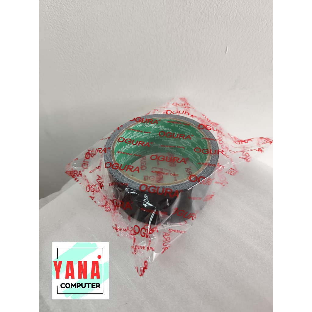 

1 PCS LAKBAN HITAM 2 INCH 10 YARD (48MM x 10M) - OGURA CLOTH BLACK