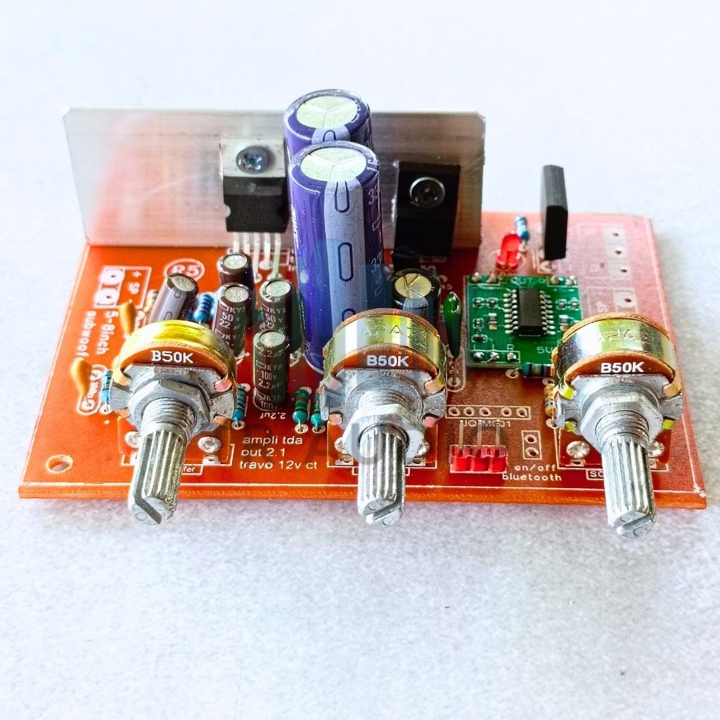 Modul Ampli 2.1 TDA2030 + PAM8403 – Power Mini Bass Nendang