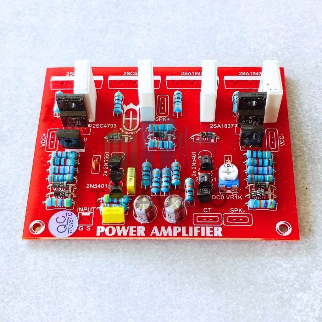 Driver Amplifier TOA – Modul Rakitan Siap Pakai