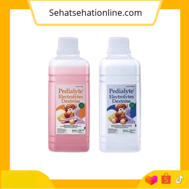 Pedialyte Electrolytes Dextrose 500ml - Larutan Mengatasi Dehidrasi