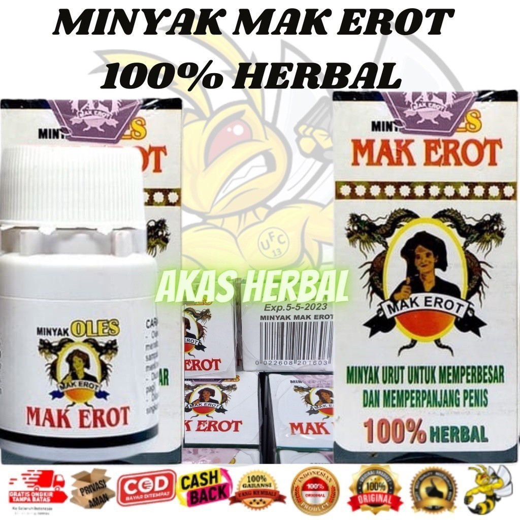 BEST PROMO MURAH!!! MINYAK HERBAL MAK EROT