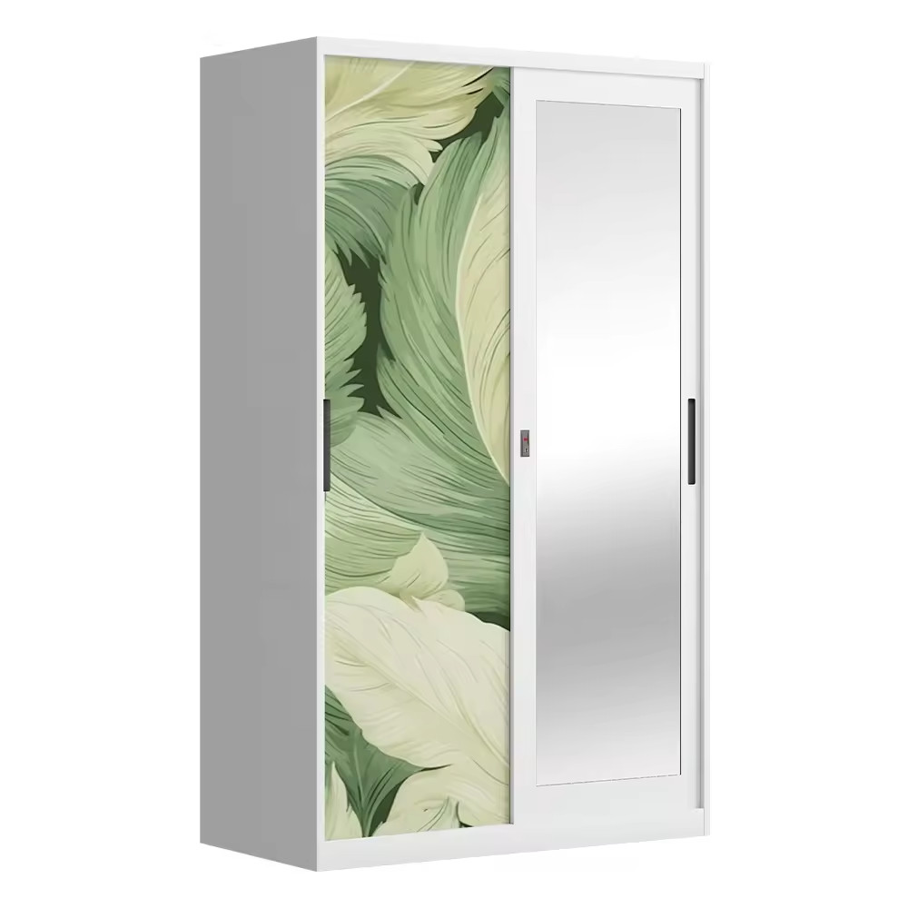 Lemari Pakaian 2 Pintu Lemari Pakaian Besi Sliding Lemari Baju Minimalis Lemari Pakaian Minimalis