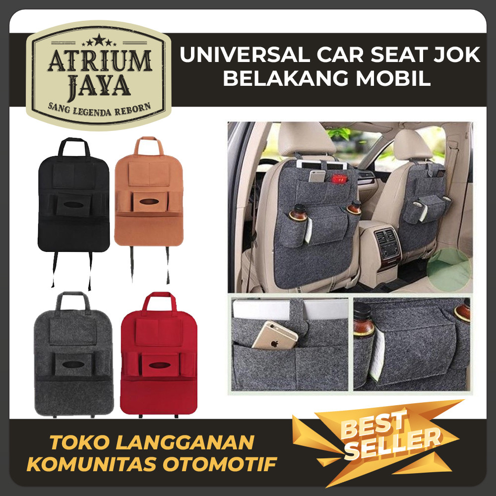 HCS - [READY] SEAT ORGANIZER RAK MULTIFUNGSI JOK BELAKANG MOBIL