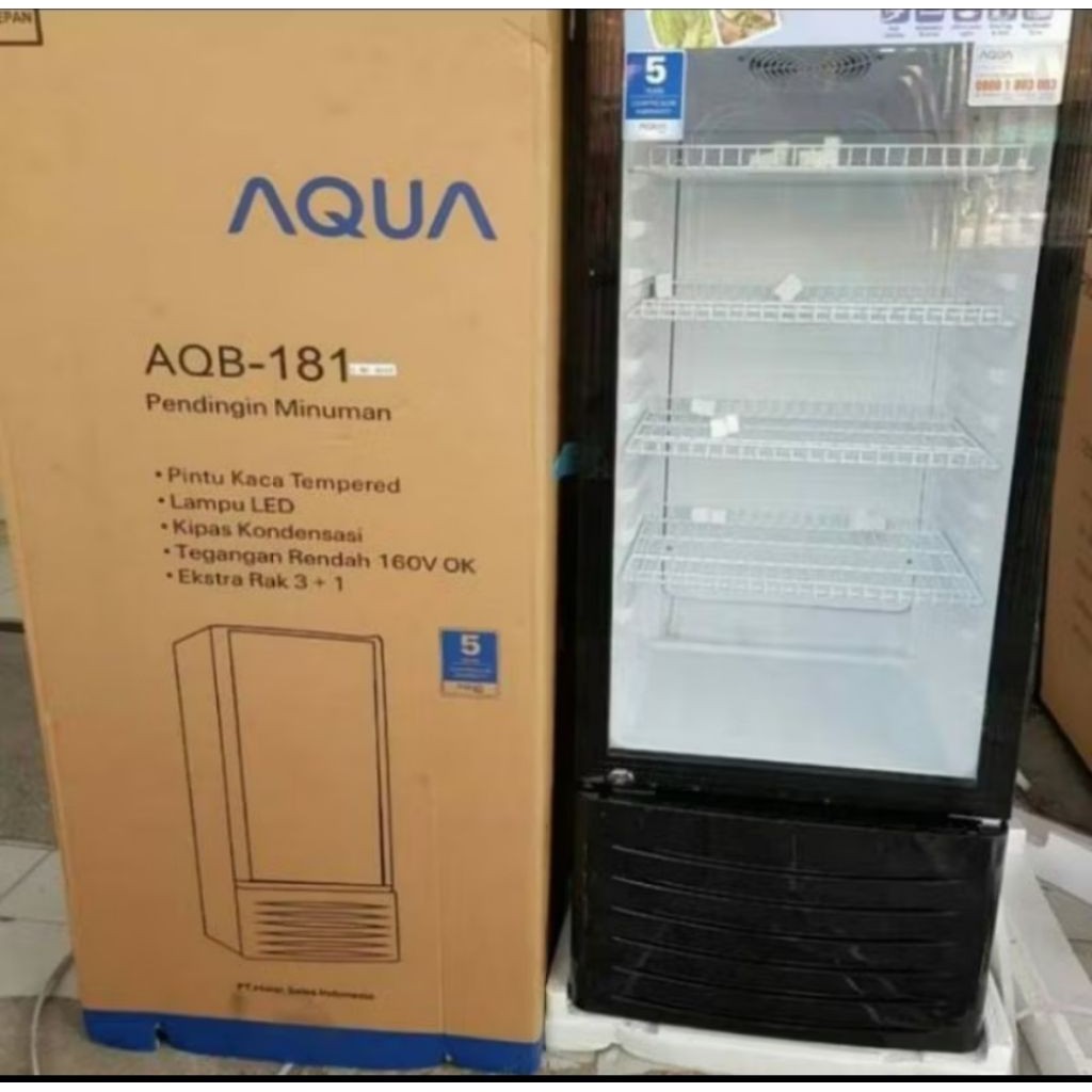 Showcase aqua AQB-181 165 liter 210 watt - AQUA AQB-181 ,