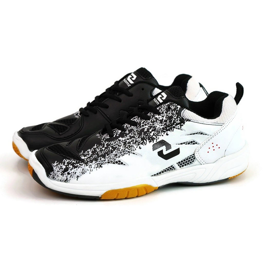 Khamzo Sepatu Pria Badminton Outdoor Sepatu Olahraga Kasual Terbaru D14 Original