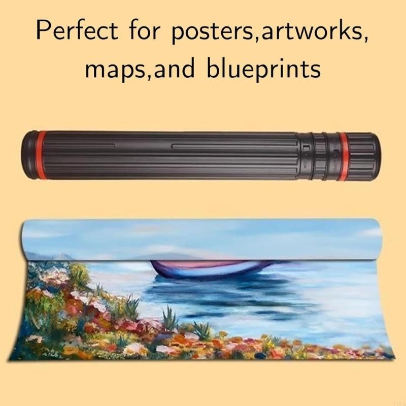 

Telescopic Poster Roll Document Storage Tube Drawing Roll for Painting Paper