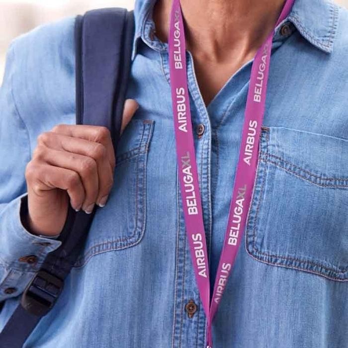 

Promo Lanyard/ Tali ID Card Airbus BELUGA XL Official Merchandise