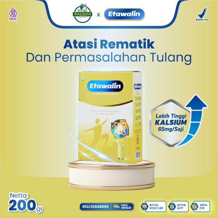 

[Promo] SUSU ETAWALIN Original Atasi Nyeri Sendi dan Tulang Reumatik Asam Urat - Paket 1 Box