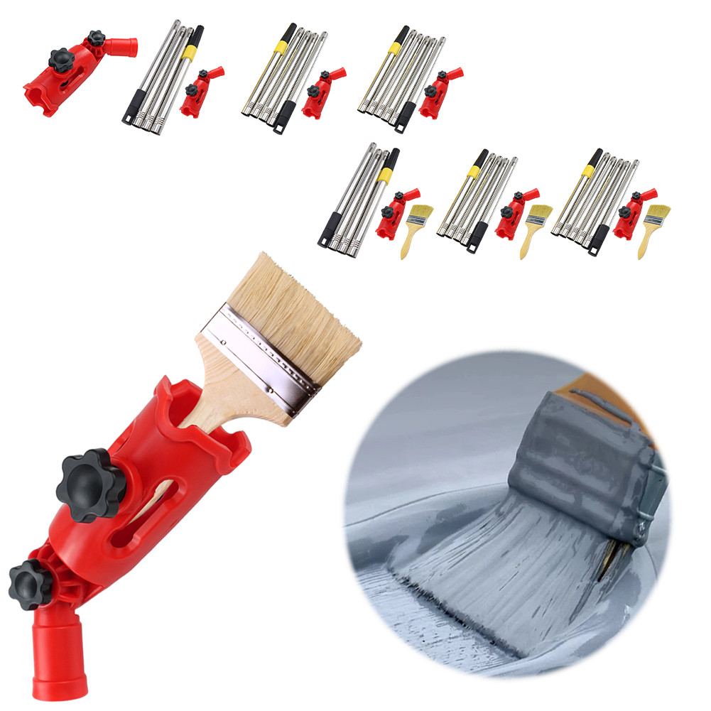 

Multi-Angle Paint Brush Extender Paint Brush Extension Handle Extension Pole Attachments Retractable Paint Roller Extension Pole