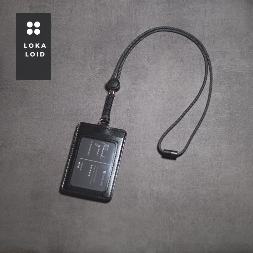 

Sale Lanyard Gantungan Id Card 2 Sisi Tali Paracord Rope 550Lbs Motif Holder Kulit by Lokaloid Terlaris