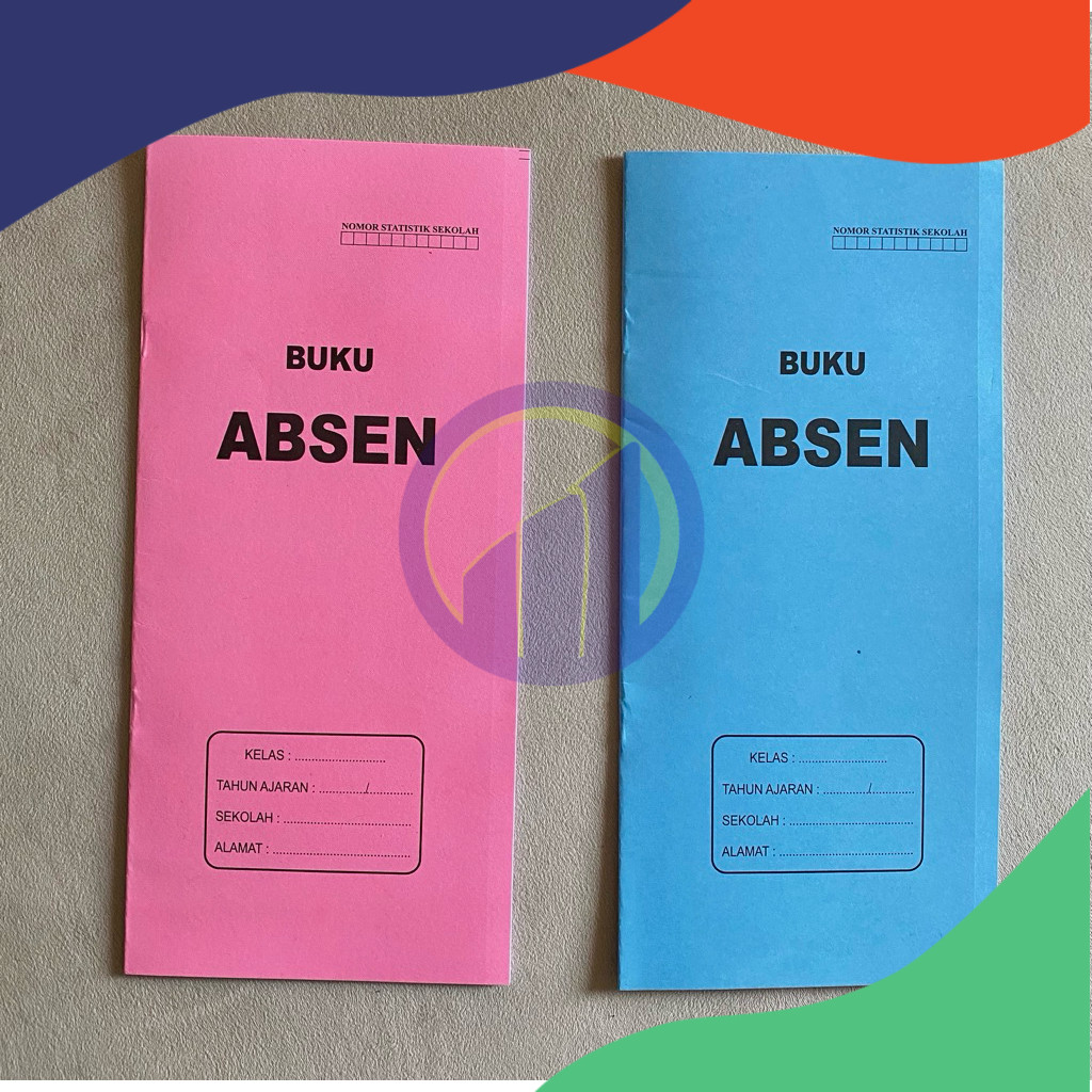 

(PCS) BUKU ABSEN UKURAN BASTER / SETENGAH FOLIO (MIN. ORDER 10 PCS)
