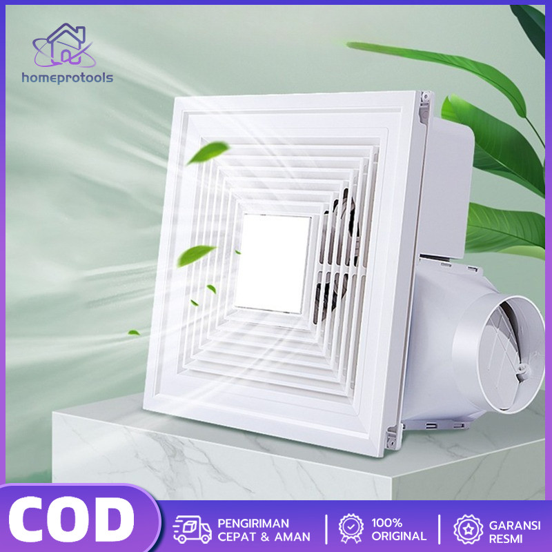 Ducting Exhaust Fan Plafon 12 Inch Kipas Blower Exhaust Plafon 8 Inch/10 Inch Kipas Angin Hisap Plaf