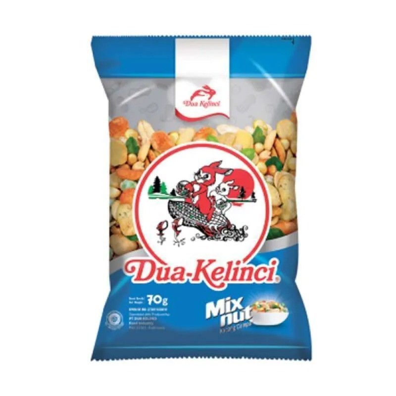 

Dua Kelinci Kacang Koro Mix Nut 60 gram