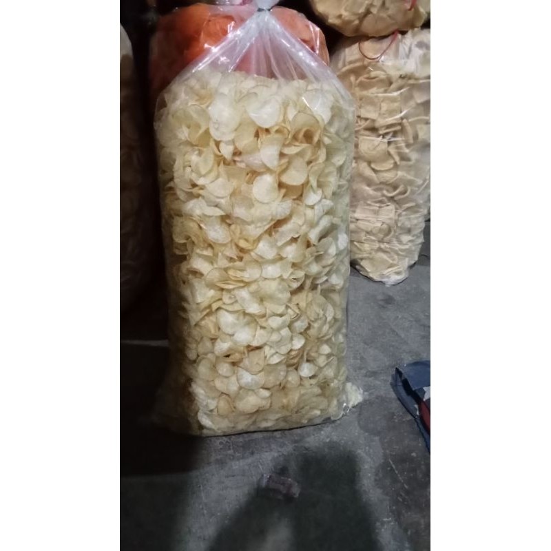 

keripik singkong original gurih dan renyah kemasan 1000 gram