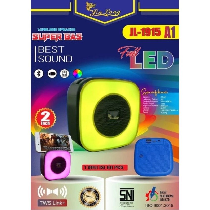 SPEAKER JINLONG JL-1915 A1 | Speaker Mini 12000mAh Jinlong Jl-1915 A1