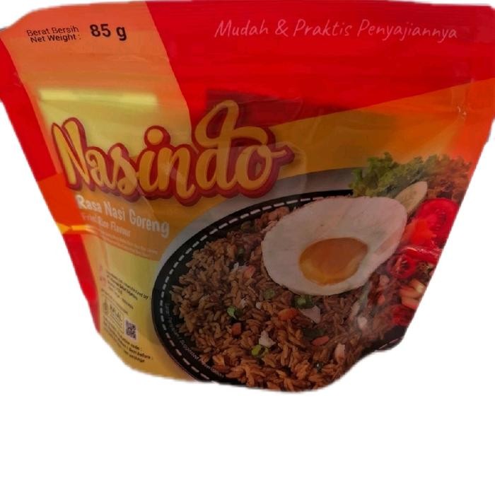 [TERLARIS] NASINDO Nasi Instan Siap Saji Tinggal Seduh Cocok untuk Camping Food Rice rasa Nasi goren