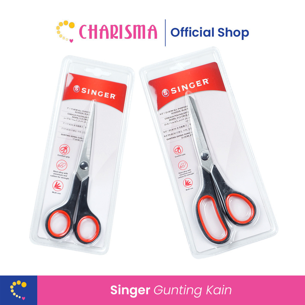 

Charisma Gunting Kain SINGER 7" (17,8 cm) / 8.5" (21,6 cm)