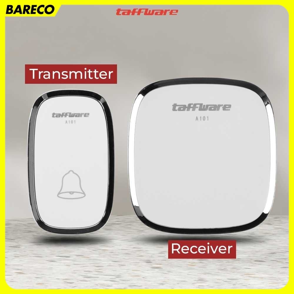 Taffware Bel Pintu Rumah Wireless Doorbells Waterproof 59 Nada - A101