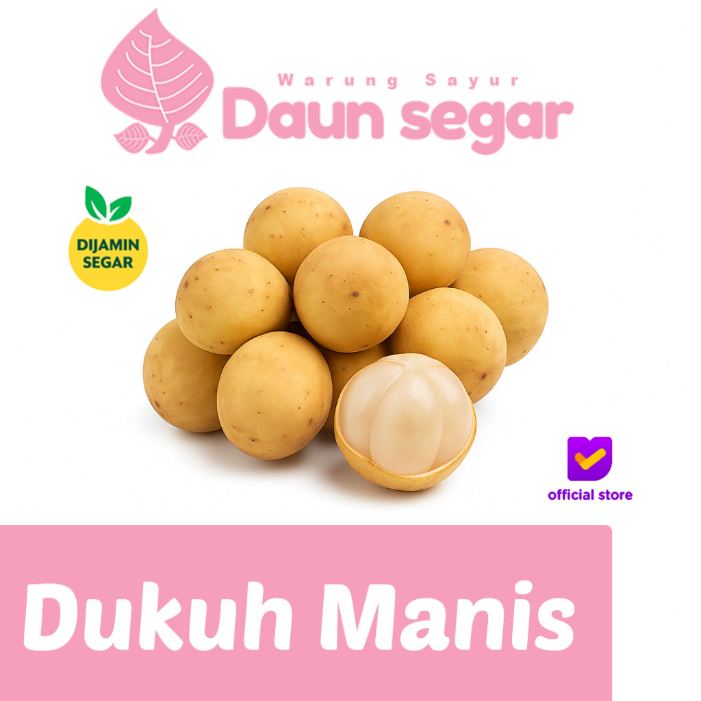 

Duku Super Manis 1kg Buah Lokal Primadona, Dijamin Segar - Daunsegar