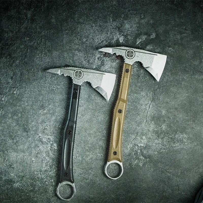 PSRK Bushcraft Axe Full Tang 9cr18mov Blade G10 Handle Outdoor Camping Hunting Survival Tactical Uti