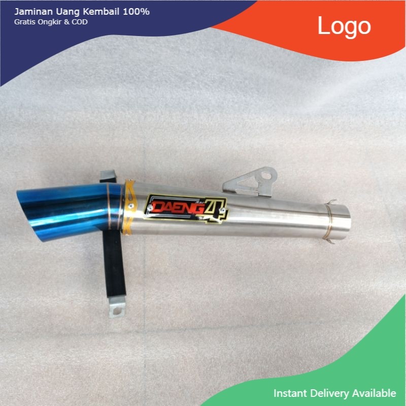 Daeng Sai4 Exhaust Conical pipe in51mm only - Muffler Daeng Sai4 - Canister Daeng 4 Stainless