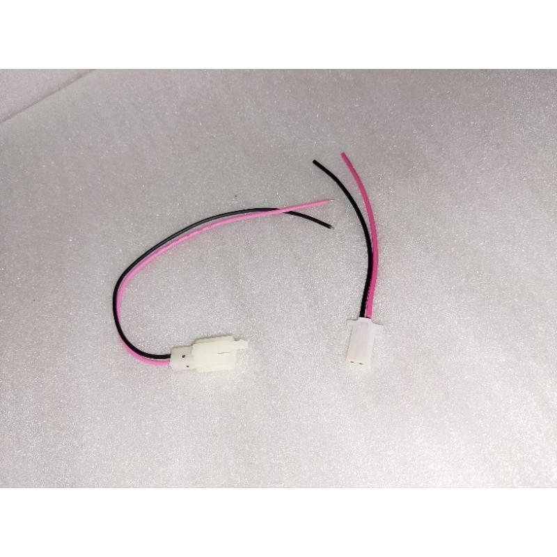 Soket Sambung 2 Pin Kecil / Mini Socket Kabel Konektor Mobil Motor (1 Set)