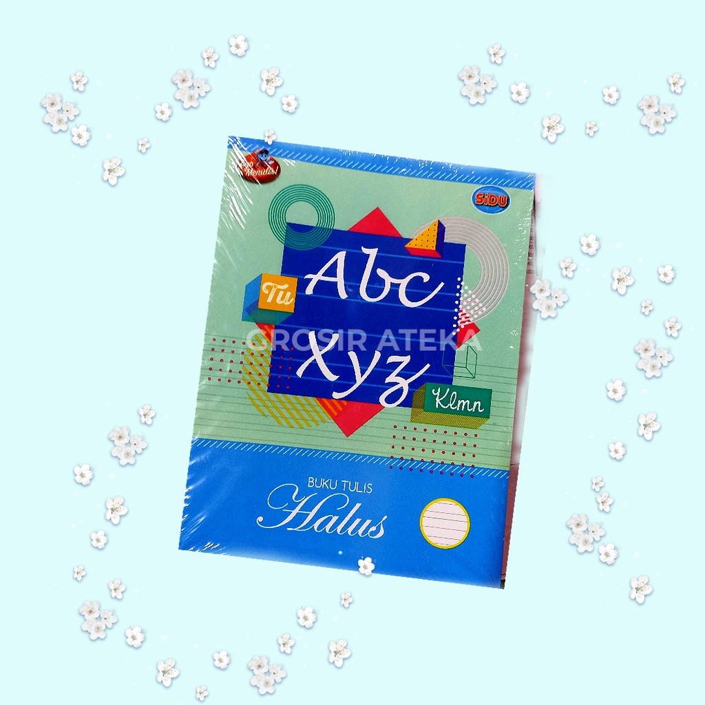 

BUKU TULIS HALUS ISI 38 LEMBAR SIDU