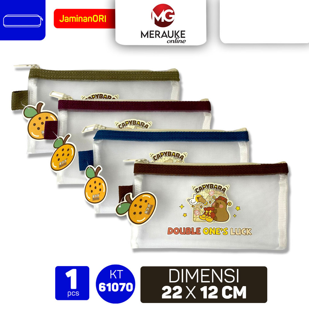 

KINHSHION Tempat Pensil Jaring Pencil Case Jala KT 61070