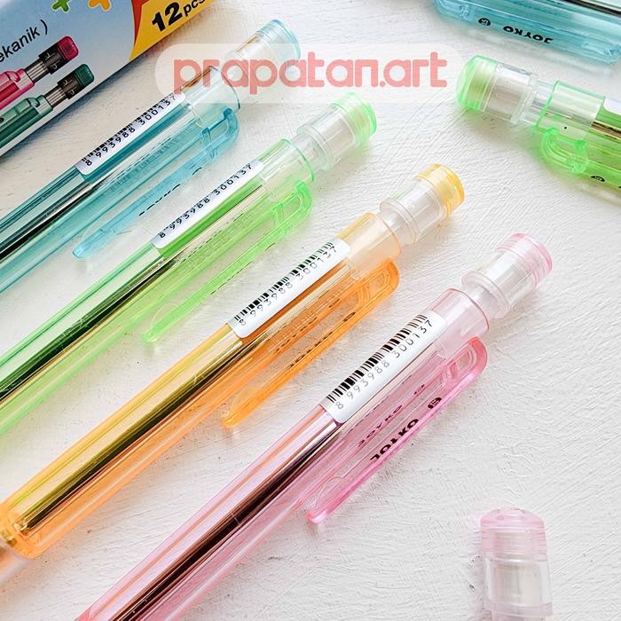 

Joyko MP-15 Mechanical Pencil 0.5mm | Pensil Mekanik - Spesifikasi