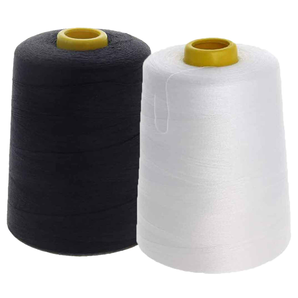 8000 Yards Spools Sewing Polyester Thread 402 Thread Embroidery Thread for DIY Sewing Machine Clothe
