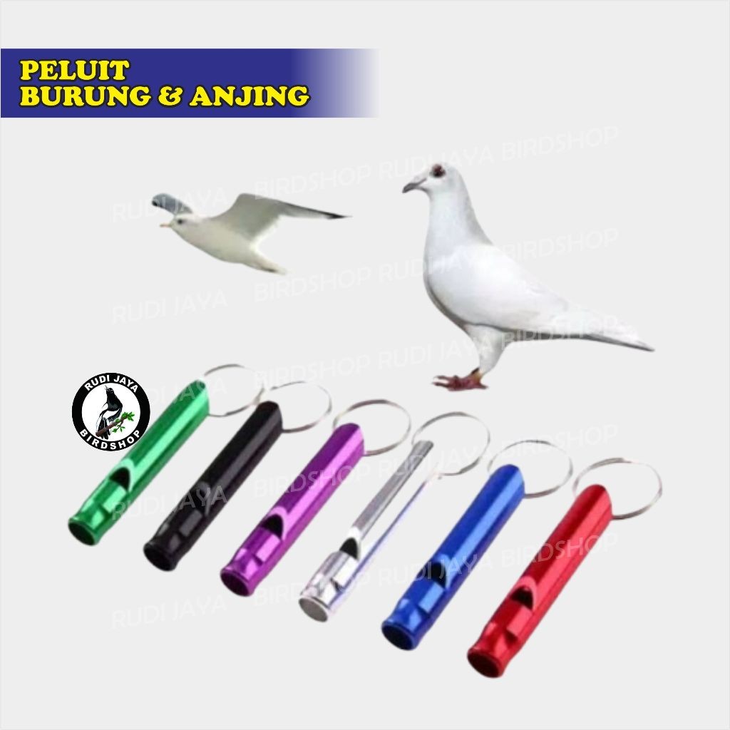 SEDIA PELUIT PLUIT BURUNG MELATIH ANJING BURUNG PARUH BENGKOK KICAU AGAR JINAK FALCONERY FREE FLY