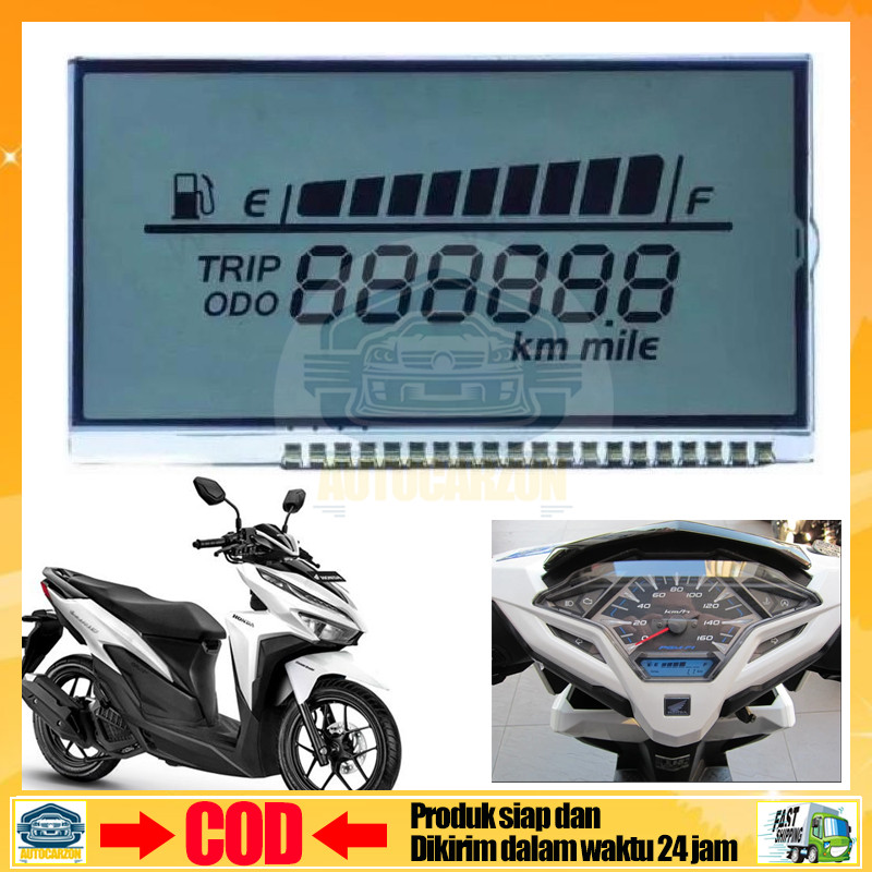 (Siap, cod)LCD Vario old lama125 LCD Vario 125 old lama LCD Vario 125 Old
