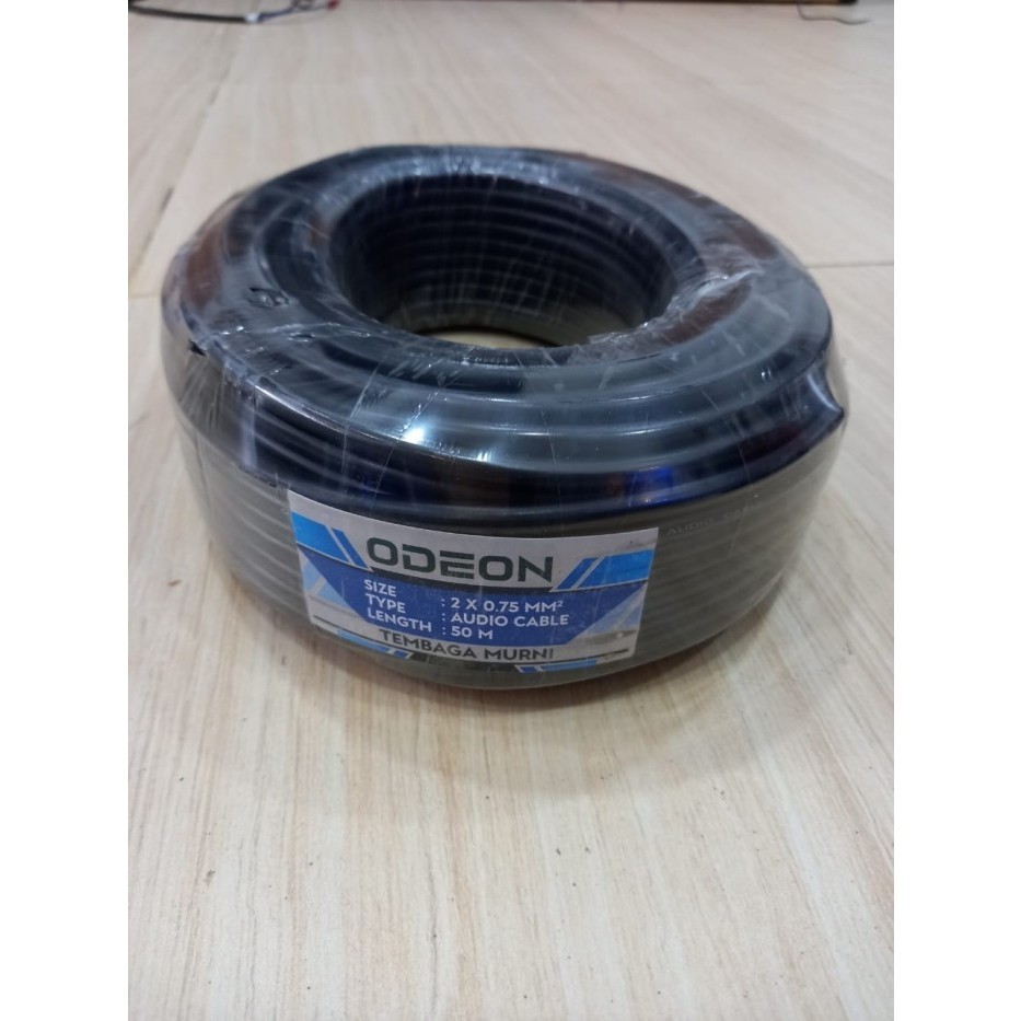 KABEL SPEAKER ISI 2 ODEON 2 x 0.75 Kabel speaker ODEON 2 x 0.75 meteran