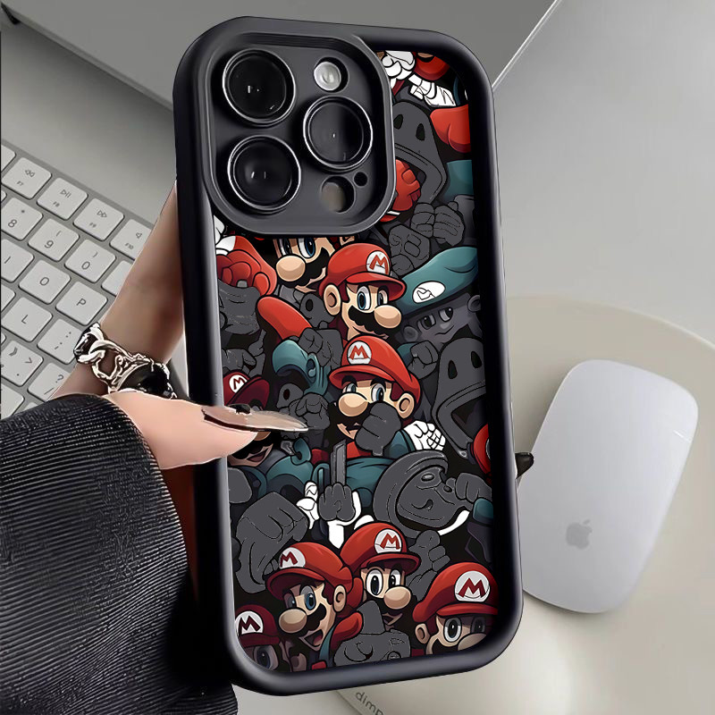 Casing Untuk IPhone 16 11 15 13 14 12 Pro Max 7Plus 8Plus SE 2020 XR X XS Max 16 7 8 6S 15 6 Plus  h
