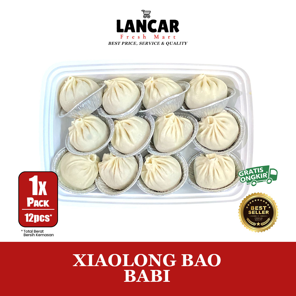 

XIANG LONG BAO BABI ISI 12PCS