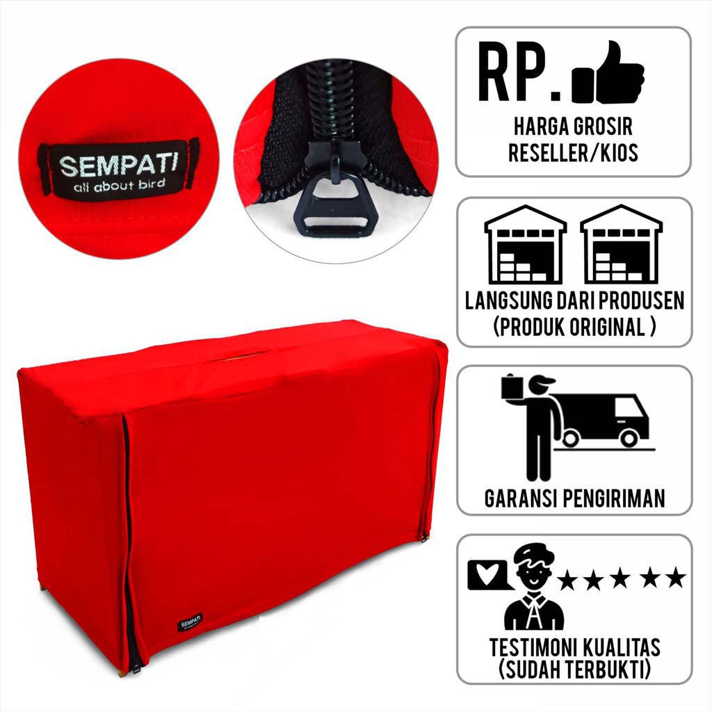 JAMIN MURAH SEMPATI GROSIR Krodong Sangkar Kandang Burung Merpati 3 Pasang Petak 6 Pintu Eco Isi 10 