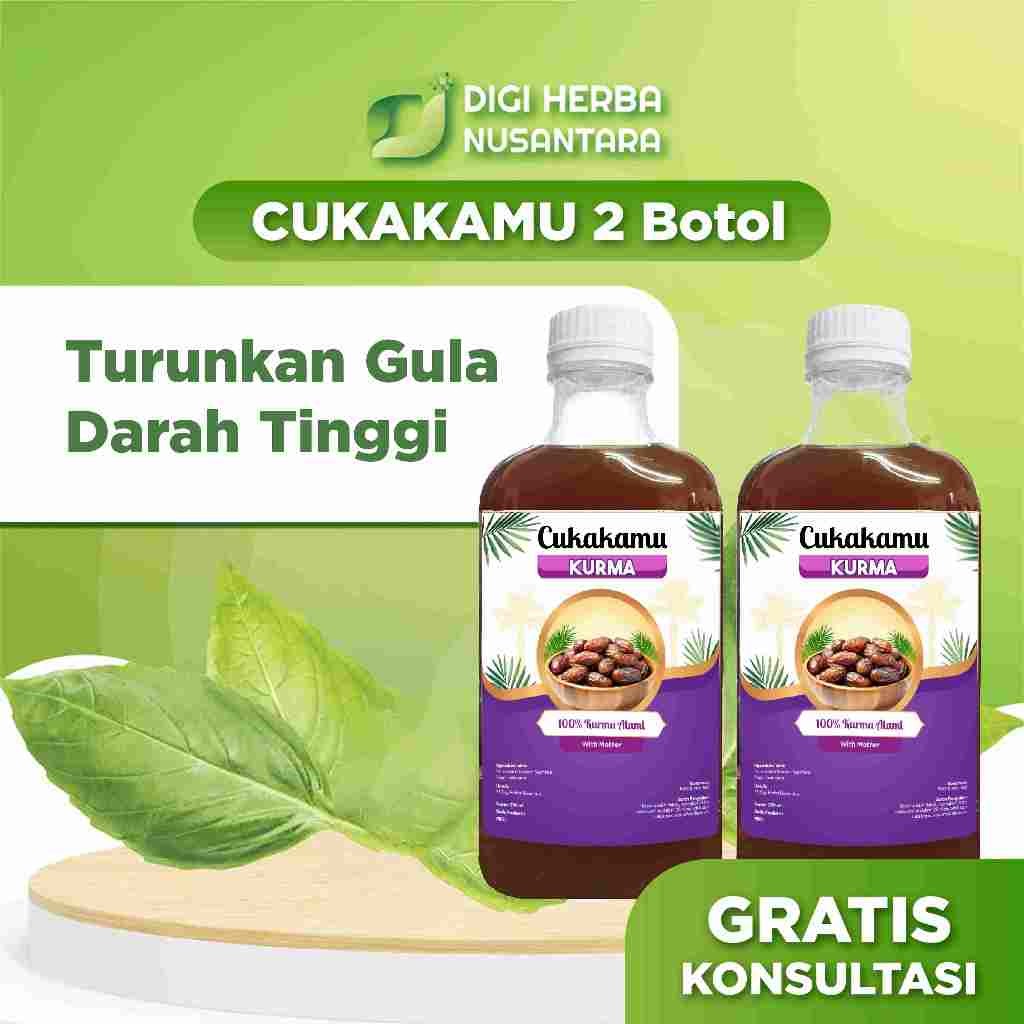 

CUKAKAMU Kurma 2 Botol - Atasi Diabetes Kontrol Gula Darah Koleterol Tanpa Efek Samping