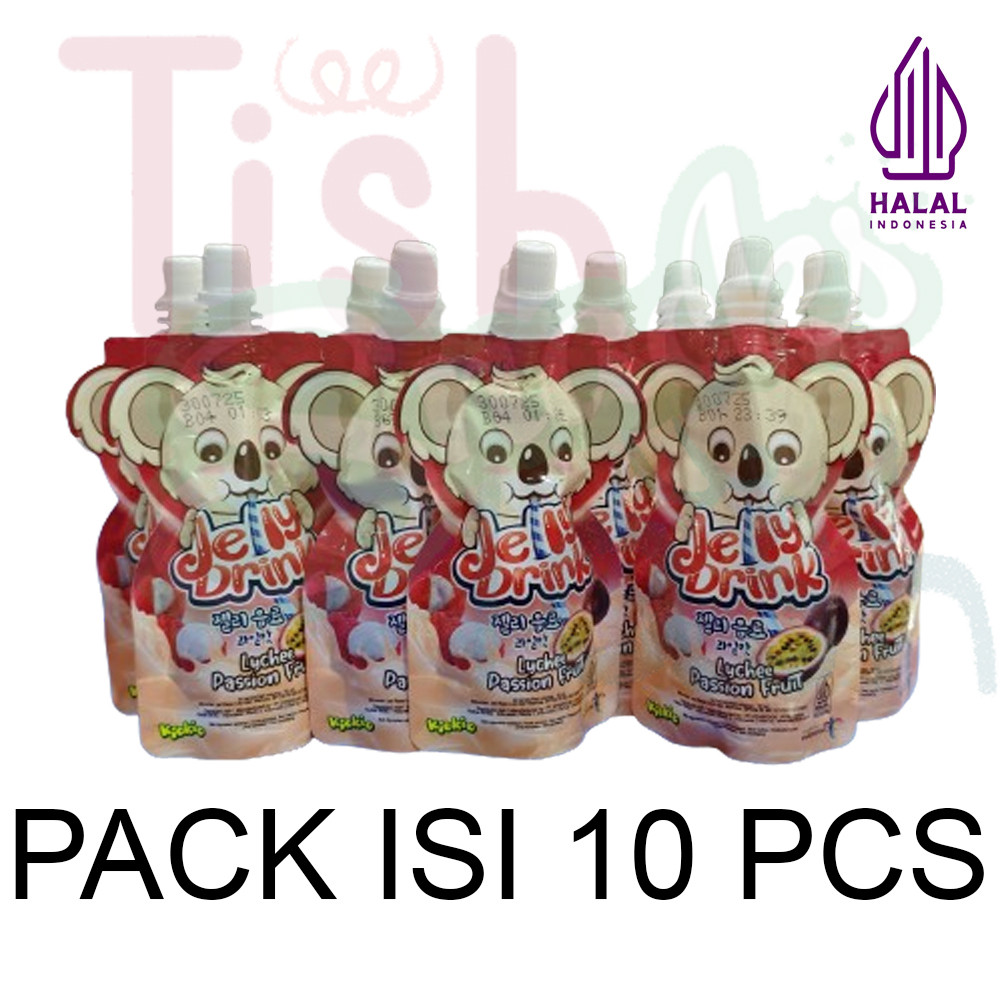 

[PACK ISI 10] Kiokio Minuman Jelly Leci – Markisa 70ml