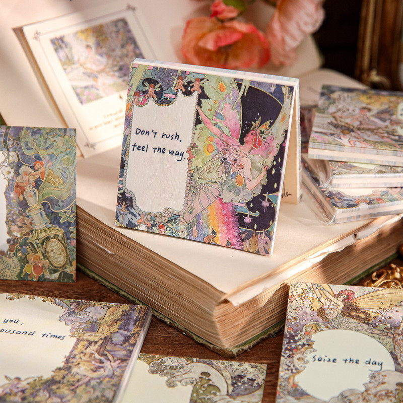 

4 Set Nota Emas - 60 Lembar Kertas Vintage Aesthetic Untuk Scrapbook Harga Terbaik