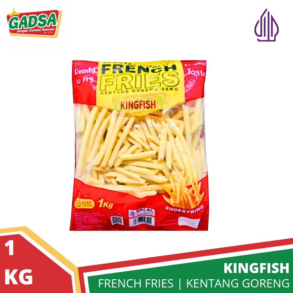 

Kentang Shoestring Kingfish 1 kg French Fries Kingfish
