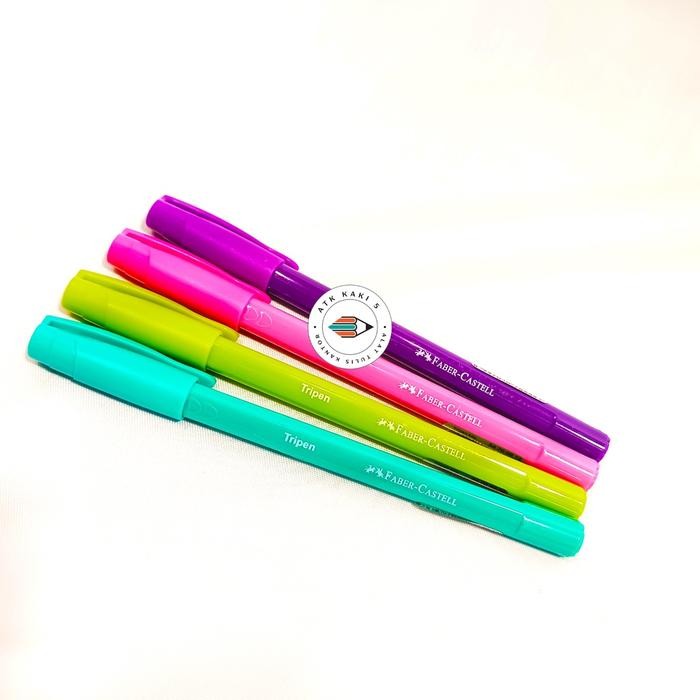 

Faber Castell - Ball Pen Pulpen Tripen Hitam - Lusin