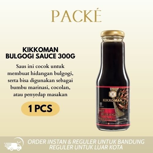 

Kikkoman Bulgogi Sauce Halal Saus Bulgogi [300g]