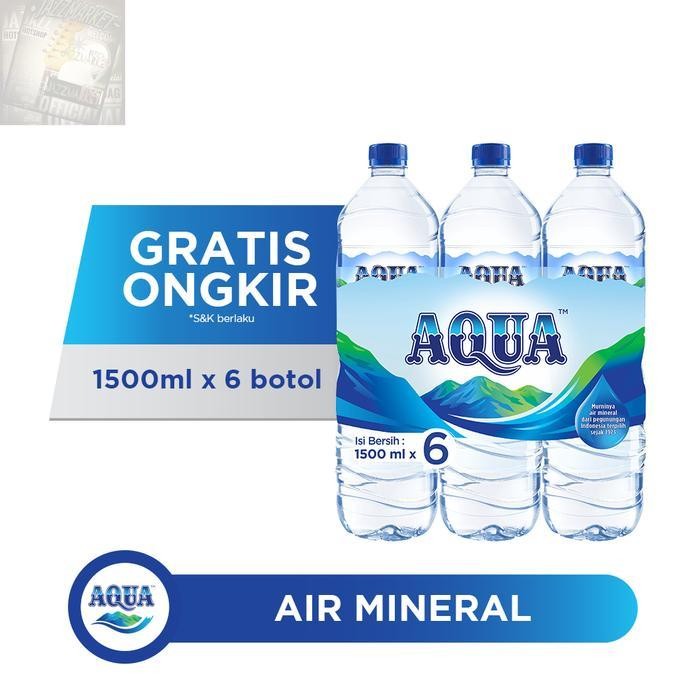 

AQUA Air Mineral Multipack 1500ml x 6 Botol