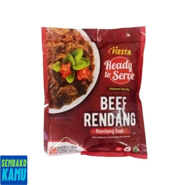 

Fiesta Ready To Serve Beef Rendang 300 gr