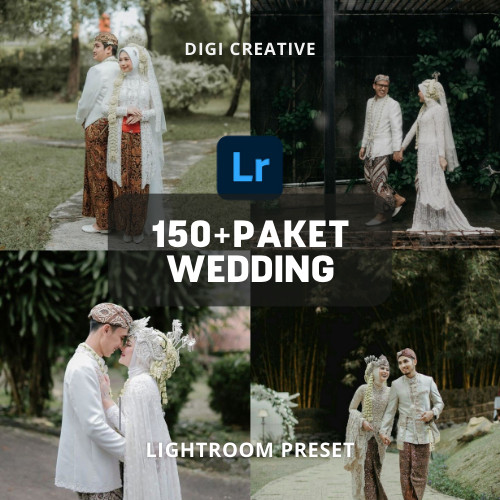 150+ PAKET WEDDING LIGHTROOM PRESET