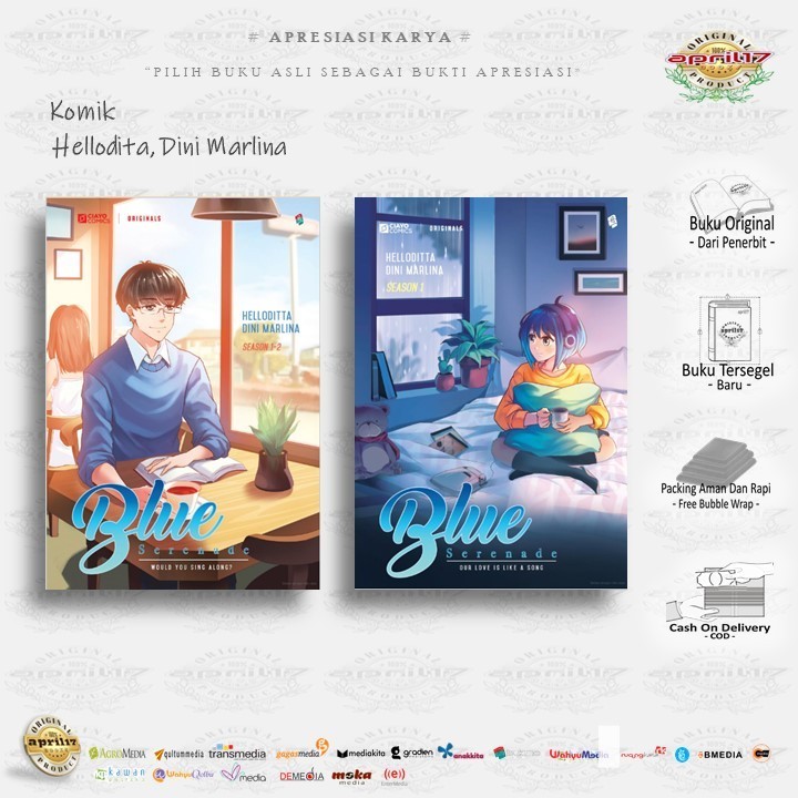 Komik BLUE SERENADE BLUE / SERENADE; WOULD YOU SING ALONG? - Penulis: Hellodita dan Dini Marlina , P