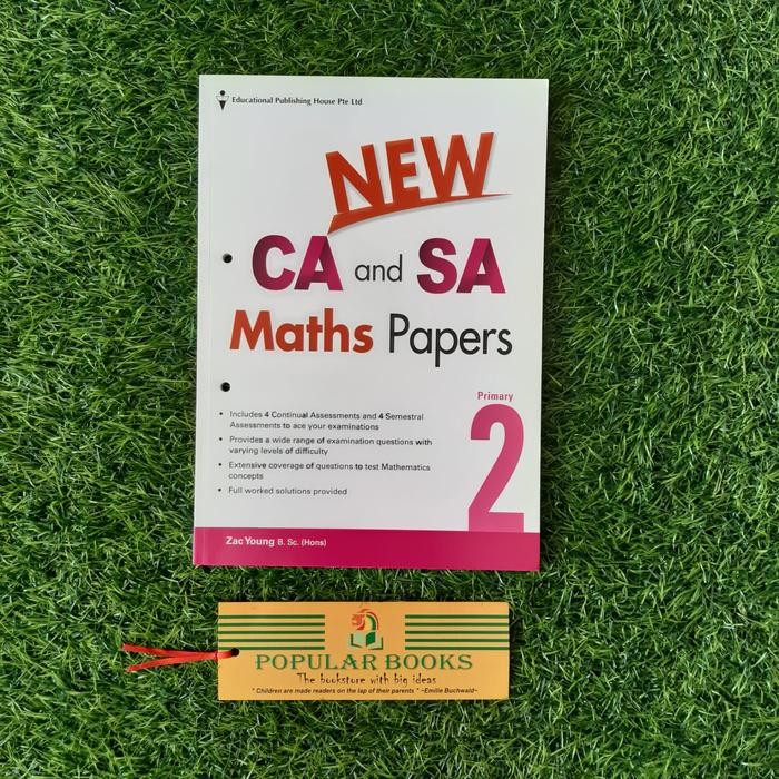 

New CA and SA Maths Papers - Primary 2