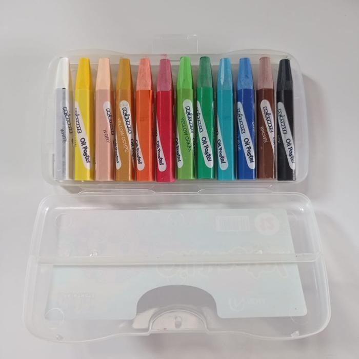 

TERLARIS! NDM Paint Mate Oil Pastel 12 Colors Pastel Minyak 12 Colors